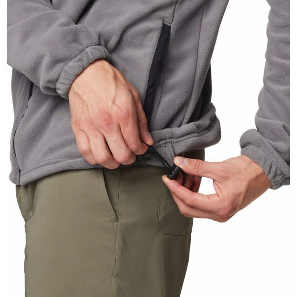 Polar męski Sage Peak Full Zip Fleece Columbia - City Grey, Black