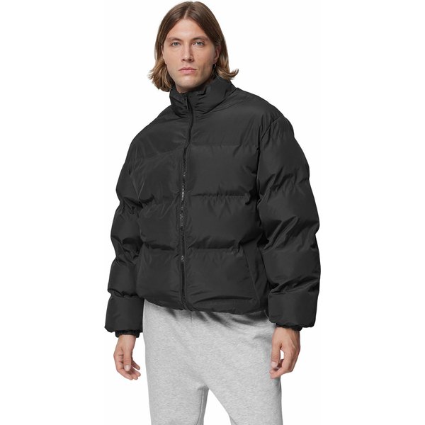 Kurtka puchowa męska OTHAW23TDJAM261 Outhorn - głęboka czerń