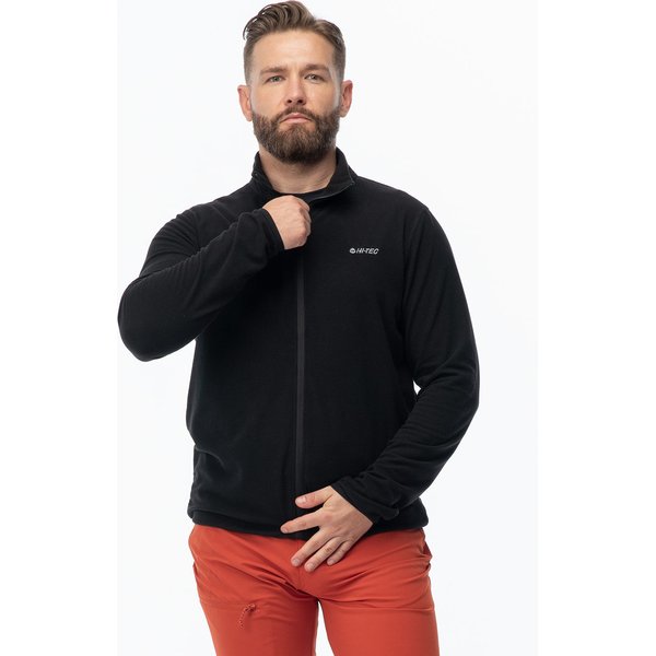 Polar męski Damis II Full Zip Hi-Tec - Black