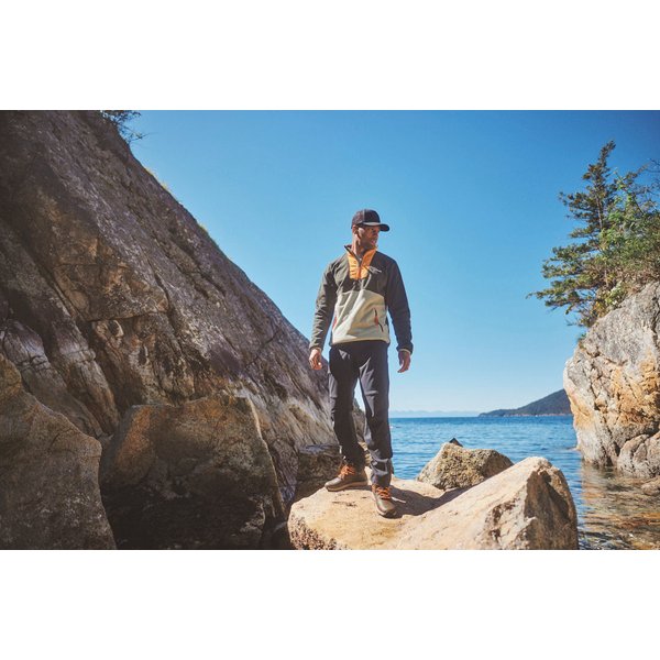 Bluza polarowa męska Sequoia Grove Half Zip Fleece Columbia - Light Camel, Dark Mtn, Coll Navy, Spicy Greenscape