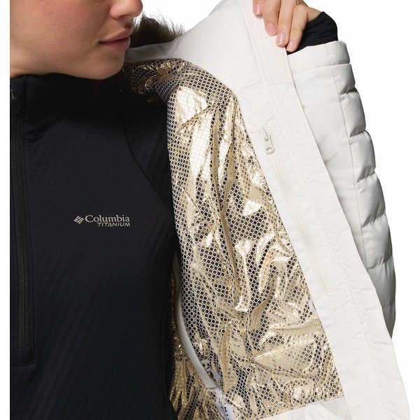 Kurtka narciarska damska Bird Mountain III Insulated Columbia - sea salt
