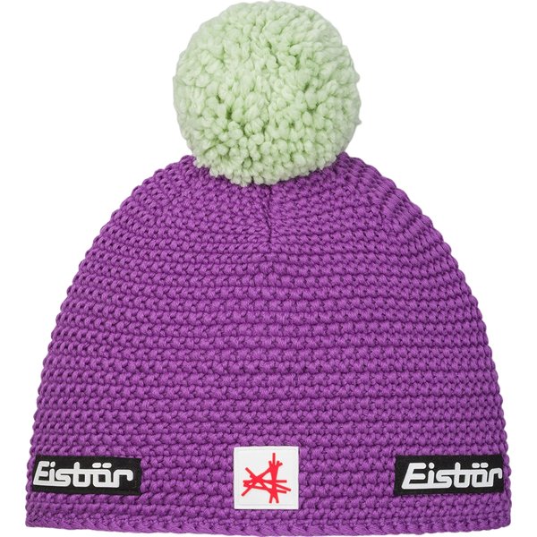 Czapka Jamie Pompon MÜ SA Eisbar - purple