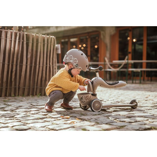 Jeździk, hulajnoga Highwaykick 1 z zamykanym schowkiem Scoot and Ride - wzór 4