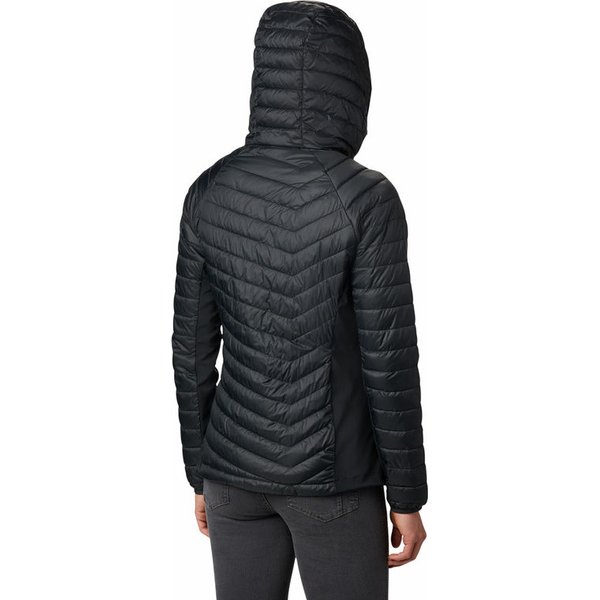 Kurtka damska Powder Pass Hooded Columbia - czarna