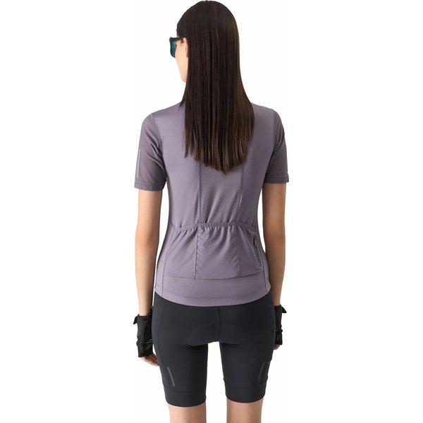 Koszulka rowerowa damska 4FSS24TFTSF490 4F - ciemny fiolet