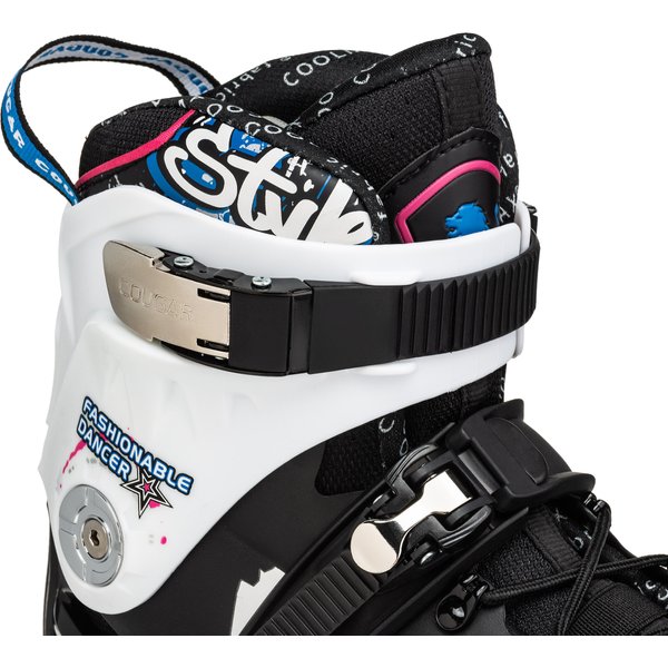 Rolki slalomowe Dancer SK509 Xride - black/white/blue