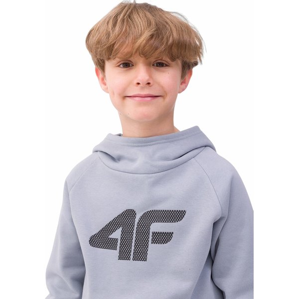 Bluza chłopięca 4FJWSS24TSWSM0925 4F - jasny niebieski