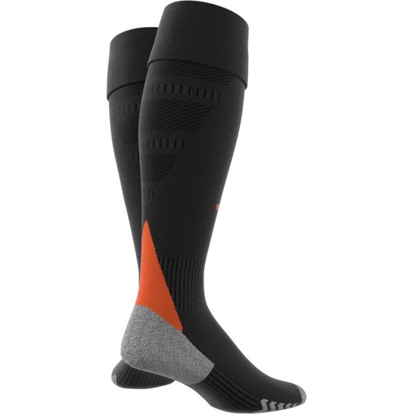 Getry piłkarskie AdiSocks 24 Adidas - czarno-pomarańczowe