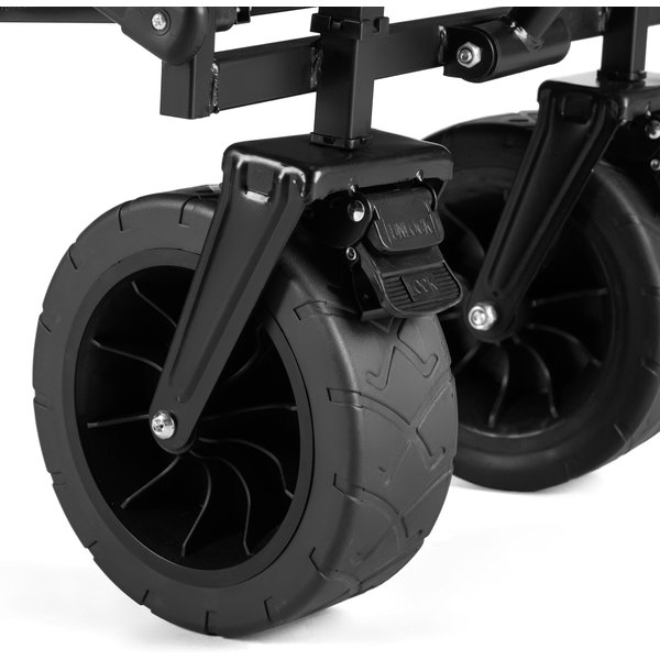 Wózek turystyczny, składany EasyGo 100L Outtec - EasyGo czarny