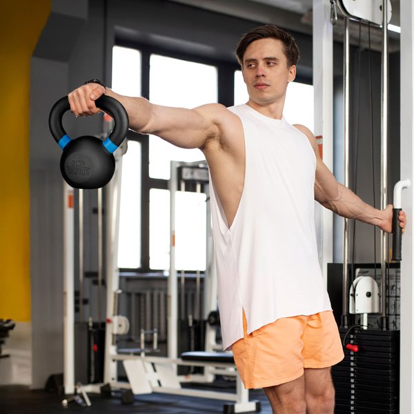 Hantla Kettlebell Żeliwna 6kg Gymtek