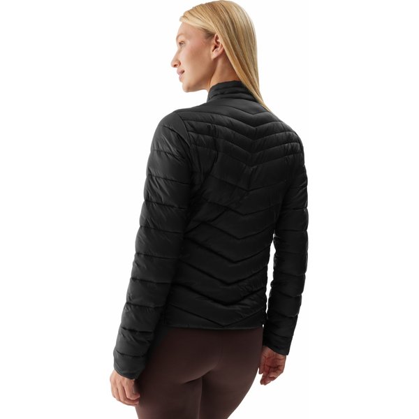 Kurtka puchowa damska 4FWSS24TDJAF350 4F - głęboka czerń
