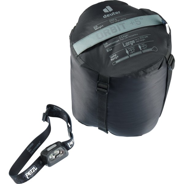 Śpiwór mumia Orbit +5° L Deuter - shale-ink