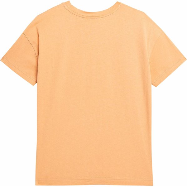 Koszulka damska OTHAW23TTSHF0844 Outhorn - pomarańcz