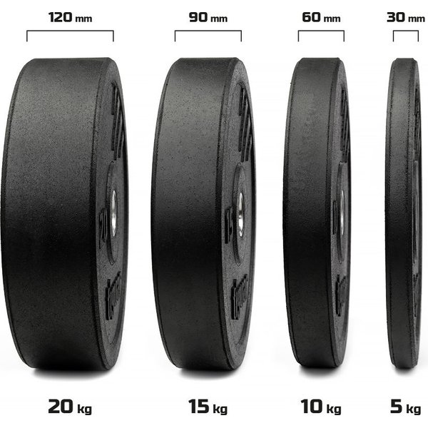 Obciążenie gumowe V2 15 kg Tiguar