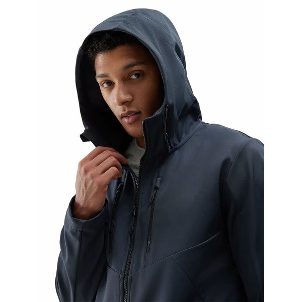 Softshell męski 4FWSS24TSOFM224 4F - ciemny szary