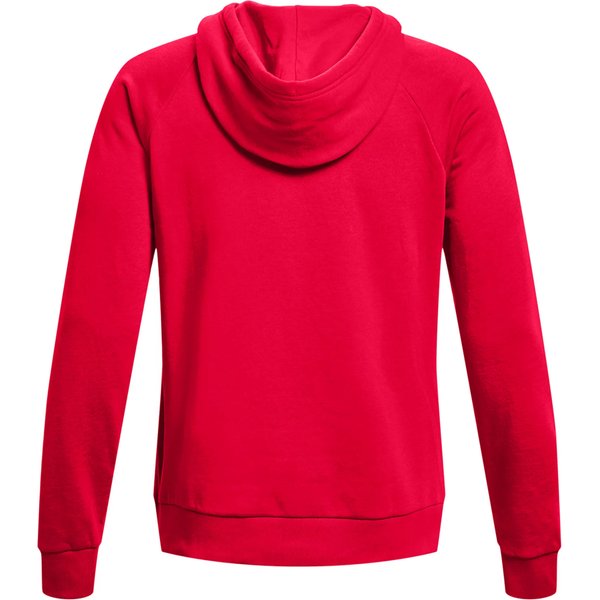 Bluza męska Rival Fleece Big Logo Hoodie Under Armour - Red / Onyx White