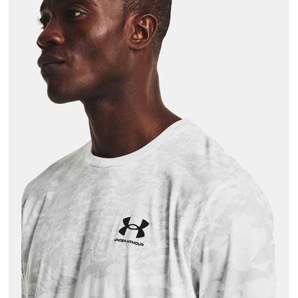 Koszulka męska Ua Abc Camo Ss Under Armour - biała