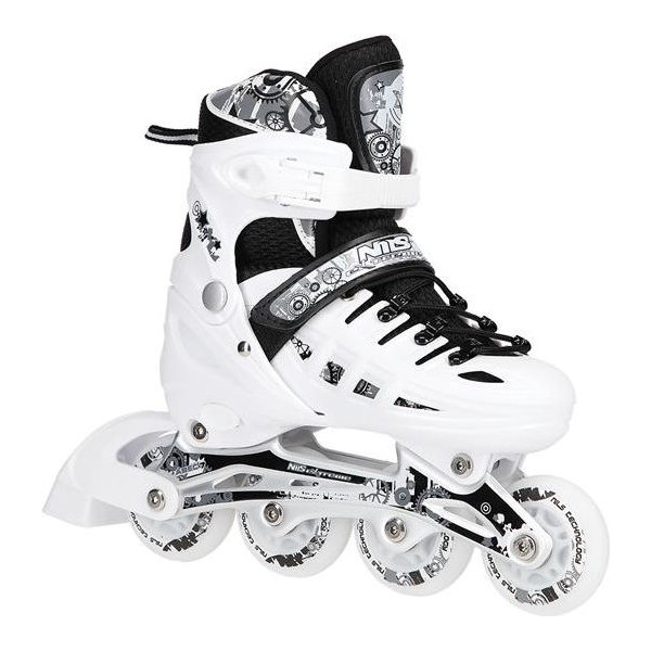 Rolki z wymienną płozą Led NH10905 4w1 Nils