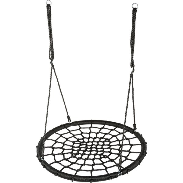 Huśtawka ogrodowa, bocianie gniazdo XXL Net Outtec - black