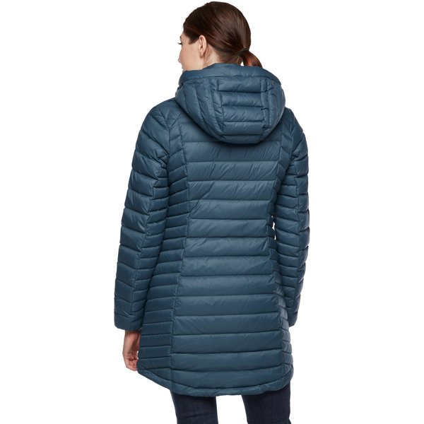 Płaszcz puchowy damski Access Full Lenght Down Black Diamond - azurite