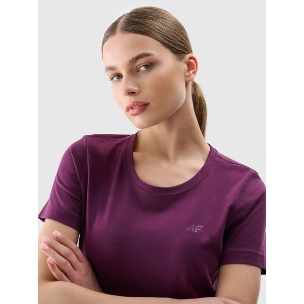 Koszulka damska TTSHF2356 4F - ciemny fiolet