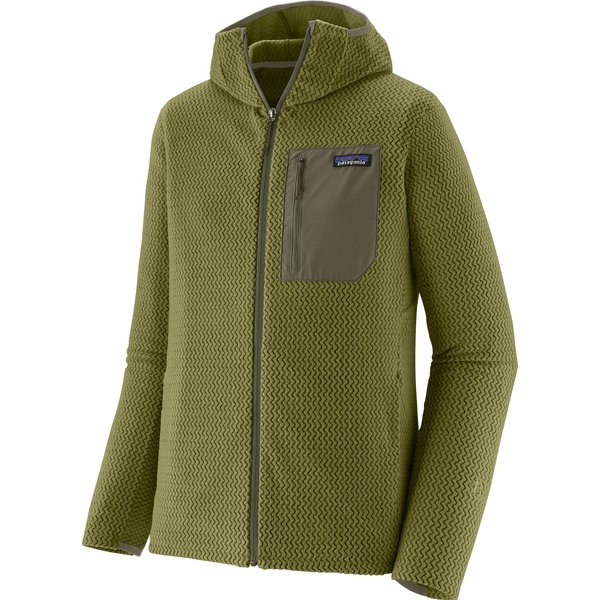 Polar męski R1 Air Full-Zip Hoody Patagonia - Caper Green