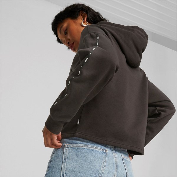 Bluza damska ESS Tape Hoodie FL Puma - czarna