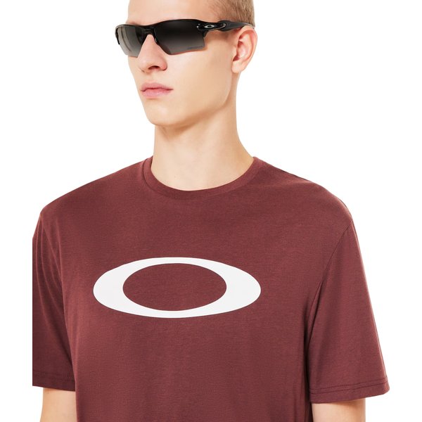 Koszulka męska O-Bold Ellipse Oakley - grenache
