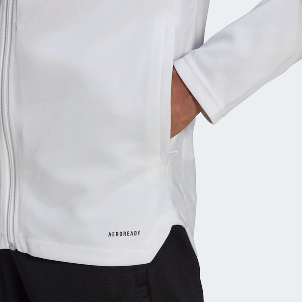 Bluza męska Tiro 21 Track Adidas - white