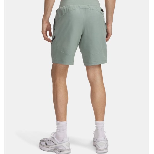 Spodenki męskie Unstoppable Under Armour - Silica Green / Black