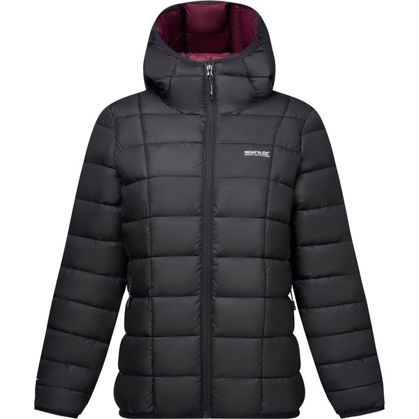 Kurtka puchowa damska Asper Regatta - black fig