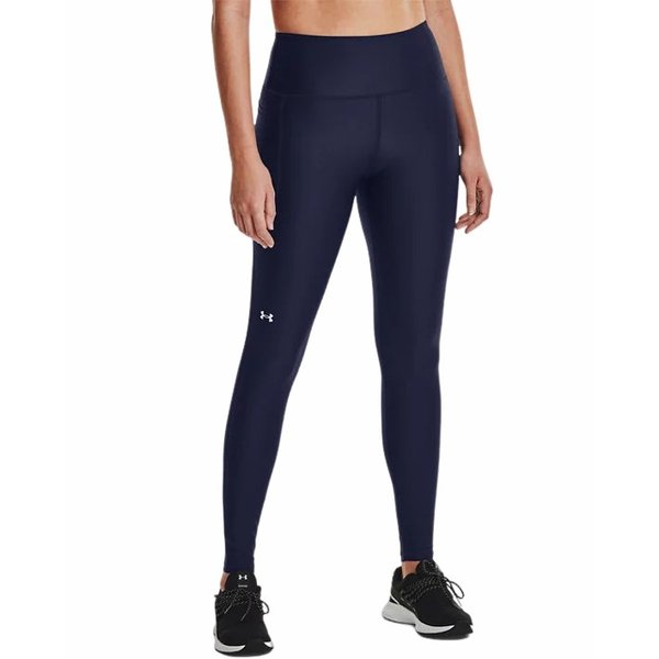 Legginsy damskie HeatGear Armour No-Slip Under Armour - granatowe