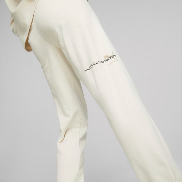 Spodnie dresowe damskie ESS Better Puma - beżowy