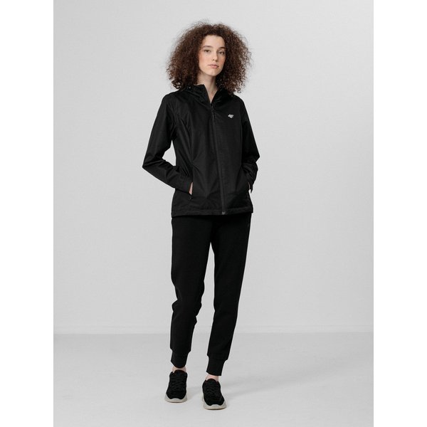 Kurtka damska H4Z22 KUD351 4F - czarna