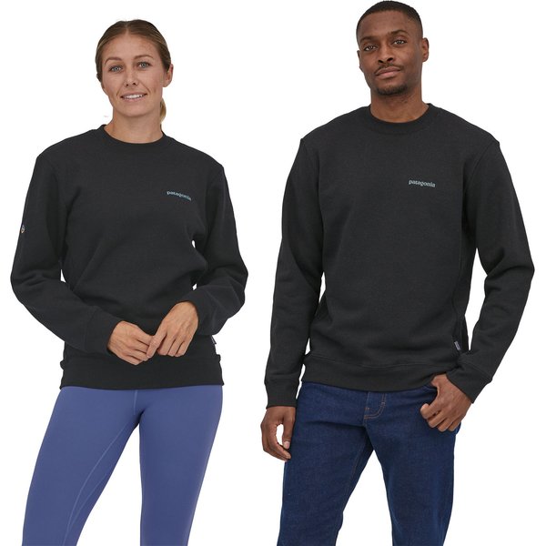Bluza unisex Fitz Roy Icon Uprisal Crew Patagonia - Gravel Heather