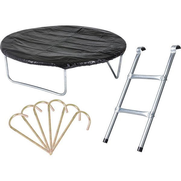 Trampolina 427cm 14FT z siatką zewnętrzną + gratisy Hop Sport