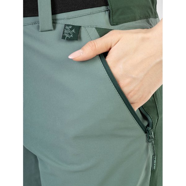 Spodnie trekkingowe damskie Bamboo Sequoia Viking - turkusowy