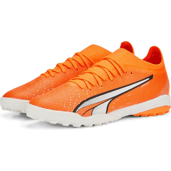 Buty piłkarskie, turfy Ultra Match TT Logo Puma - pomarańczowe