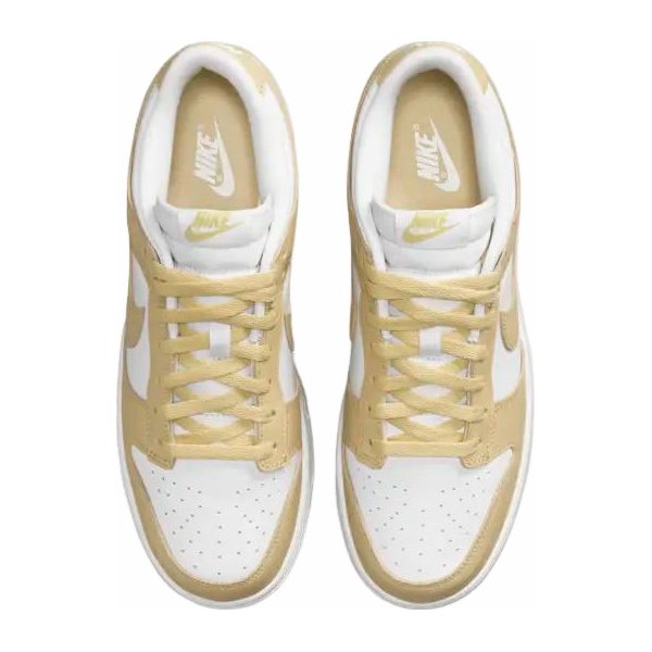 Buty Dunk Low Nike - Team Gold and White
