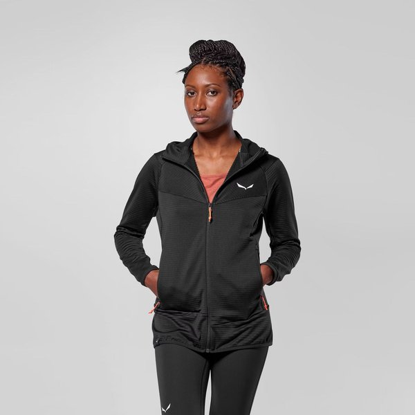 Bluza damska Puez Altavia Polarlite Salewa - black out