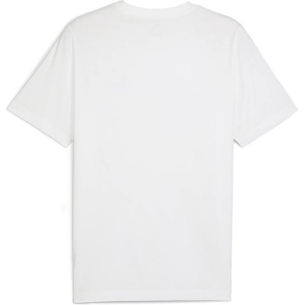Koszulka męska Essentials 2 Colour Small Logo No.1 Puma - white