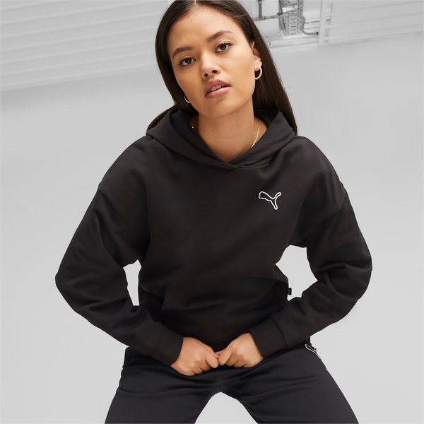 Bluza damska Better Essentials Hoodie FL Puma - czarny