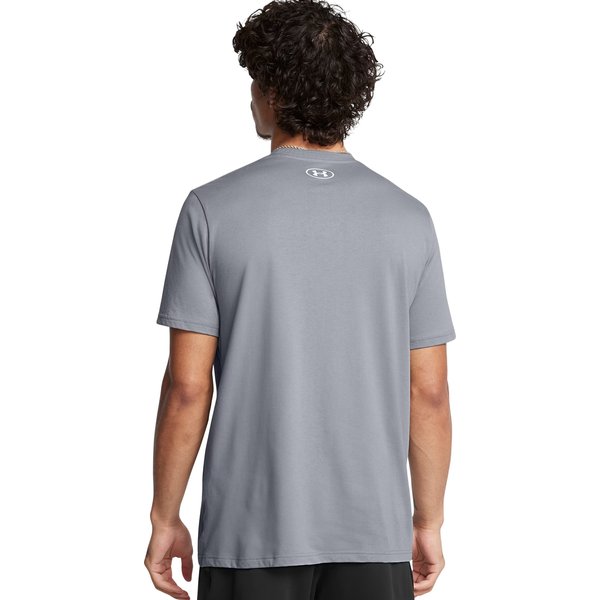 Koszulka męska Sportstyle Logo Update SS Under Armour - Academy/White