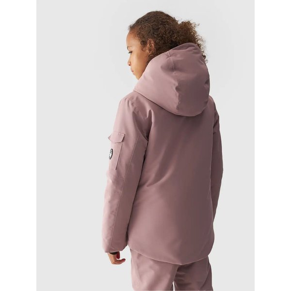 Kurtka narciarska dziewczęca TTJAF549 4F