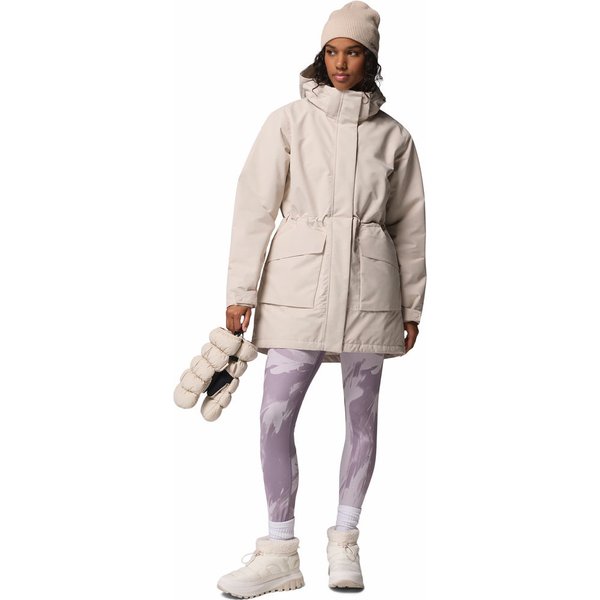Kurtka damska parka Pulaski Columbia - dark stone