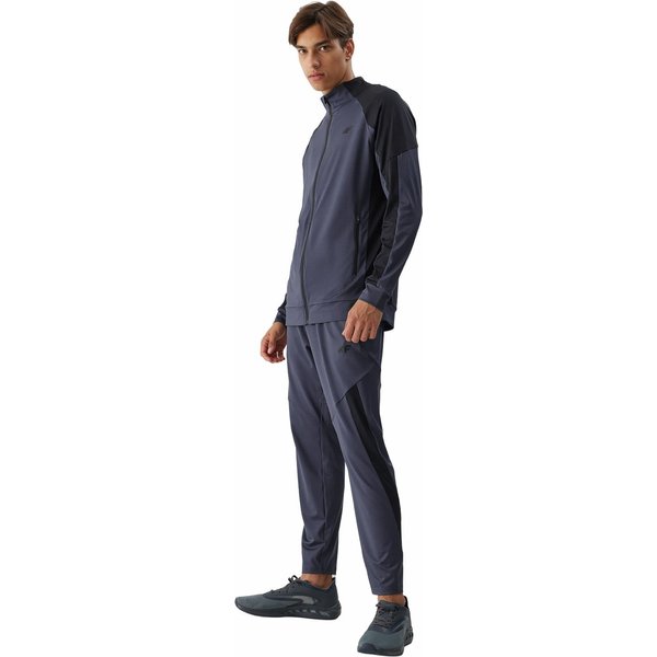 Bluza męska 4FAW23TFSWM210 4F - ciemny szary