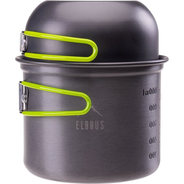 Zestaw naczyń turystycznych Hike Pro Cook Set 4szt Elbrus