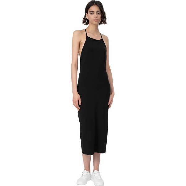 Sukienka damska 4FSS23TDREF050 4F - czarna