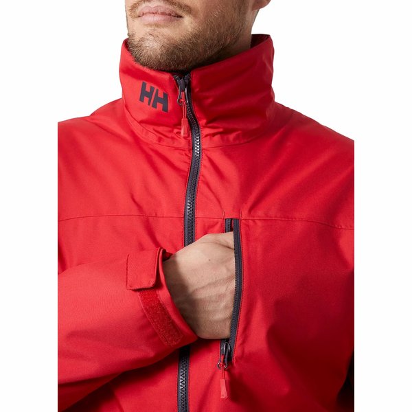 Kurtka męska Crew Midlayer 2.0 Helly Hansen - czerwona