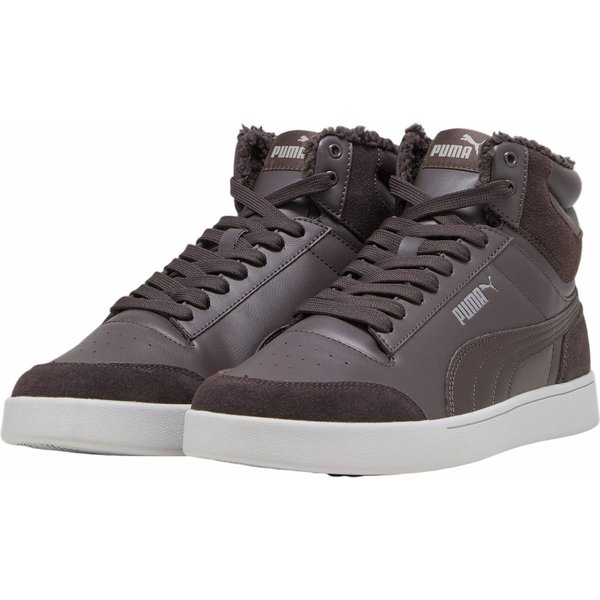 Buty Shuffle Mid Fur Puma - brązowy